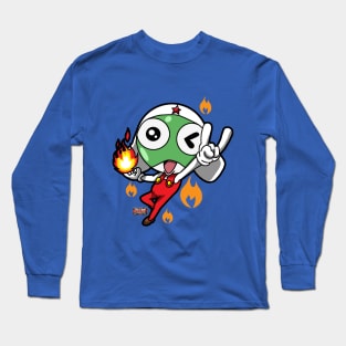 Fire Powered Froggy Long Sleeve T-Shirt